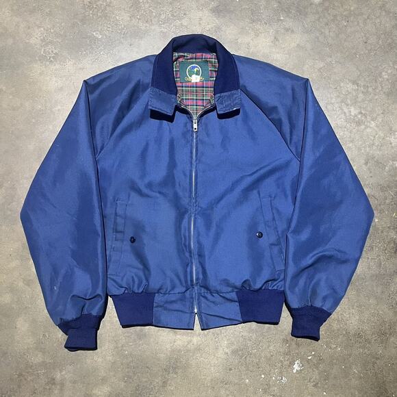 Vintage 80s Ozark Trail Blue Boxy Jacket - Picture 1 of 4